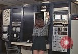 Image of Woman operates computer controls New Mexico United States USA, 1975, second 24 stock footage video 65675043084