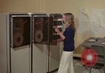 Image of Woman operates computer controls New Mexico United States USA, 1975, second 7 stock footage video 65675043085