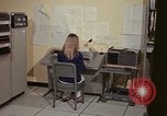 Image of Woman operates computer controls New Mexico United States USA, 1975, second 31 stock footage video 65675043085