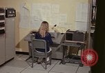 Image of Woman operates computer controls New Mexico United States USA, 1975, second 34 stock footage video 65675043085