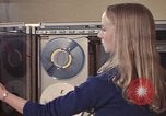 Image of Woman operates computer controls New Mexico United States USA, 1975, second 41 stock footage video 65675043085