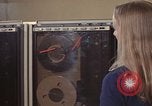 Image of Woman operates computer controls New Mexico United States USA, 1975, second 46 stock footage video 65675043085
