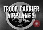 Image Transporteur de troupes d'avions United States USA, 1944, de la seconde 28 séquences d'archives historiques vidéo 65675043119