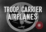 Image Transporteur de troupes d'avions United States USA, 1944, de la seconde 32 séquences d'archives historiques vidéo 65675043119