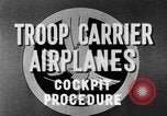Image Transporteur de troupes d'avions United States USA, 1944, de la seconde 38 séquences d'archives historiques vidéo 65675043119