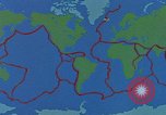 Image of How deep ocean floor core samples relate to plate tectonics Pacific Ocean, 1974, second 57 stock footage video 65675043172