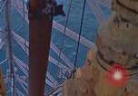 Image of The Glomar Challenger in cold weather operations Atlantic Ocean, 1974, second 37 stock footage video 65675043173