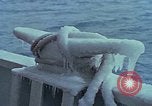 Image of The Glomar Challenger in cold weather operations Atlantic Ocean, 1974, second 52 stock footage video 65675043173
