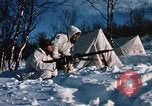 Standbild Italienische Alpini während der NATO "Arctic Express" Übung Norwegen, 1970, aus Sekunde 56 historischem Filmmaterial Videoclip 65675043180