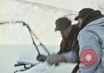 Image of Canadian machine gun emplacement in NATO Exercise "Arctic Express" Norway, 1970, second 4 stock footage video 65675043186
