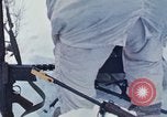 Image of Canadian machine gun emplacement in NATO Exercise "Arctic Express" Norway, 1970, second 10 stock footage video 65675043186
