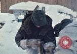 Image of Canadian machine gun emplacement in NATO Exercise "Arctic Express" Norway, 1970, second 18 stock footage video 65675043186