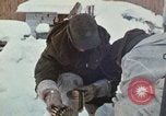 Image of Canadian machine gun emplacement in NATO Exercise "Arctic Express" Norway, 1970, second 19 stock footage video 65675043186