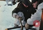 Image of Canadian machine gun emplacement in NATO Exercise "Arctic Express" Norway, 1970, second 20 stock footage video 65675043186