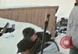 Image of Canadian machine gun emplacement in NATO Exercise "Arctic Express" Norway, 1970, second 24 stock footage video 65675043186