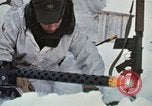 Image of Canadian machine gun emplacement in NATO Exercise "Arctic Express" Norway, 1970, second 36 stock footage video 65675043186