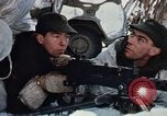 Image of Canadian machine gun emplacement in NATO Exercise "Arctic Express" Norway, 1970, second 42 stock footage video 65675043186