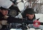 Image of Canadian machine gun emplacement in NATO Exercise "Arctic Express" Norway, 1970, second 57 stock footage video 65675043186