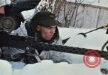 Image of Canadian machine gun emplacement in NATO Exercise "Arctic Express" Norway, 1970, second 58 stock footage video 65675043186