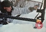 Image of Canadian machine gun emplacement in NATO Exercise "Arctic Express" Norway, 1970, second 59 stock footage video 65675043186