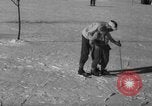 Image of Ski Patrol School Berchtesgaden Germany, 1957, second 16 stock footage video 65675043197