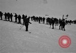 Image of Ski patrolmen Garmisch-Partenkirchen Germany, 1965, second 21 stock footage video 65675043200