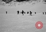 Image of Ski patrolmen Garmisch-Partenkirchen Germany, 1965, second 32 stock footage video 65675043200