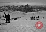 Image of Ski patrolmen Garmisch-Partenkirchen Germany, 1965, second 55 stock footage video 65675043200