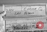 Image of ski patrolmen rescue skier Garmisch-Partenkirchen Germany, 1965, second 1 stock footage video 65675043203