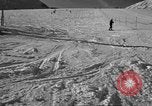 Image of ski patrolmen rescue skier Garmisch-Partenkirchen Germany, 1965, second 8 stock footage video 65675043203