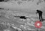 Image of Ski patrolmen Garmisch-Partenkirchen Germany, 1965, second 48 stock footage video 65675043204