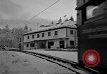 Image of Train at railroad Garmisch-Partenkirchen Germany, 1965, second 20 stock footage video 65675043205