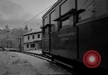 Image of Train at railroad Garmisch-Partenkirchen Germany, 1965, second 21 stock footage video 65675043205