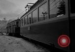 Image of Train at railroad Garmisch-Partenkirchen Germany, 1965, second 25 stock footage video 65675043205