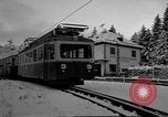 Image of Train at railroad Garmisch-Partenkirchen Germany, 1965, second 28 stock footage video 65675043205