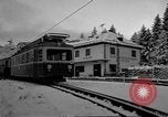 Image of Train at railroad Garmisch-Partenkirchen Germany, 1965, second 29 stock footage video 65675043205