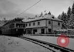 Image of Train at railroad Garmisch-Partenkirchen Germany, 1965, second 30 stock footage video 65675043205