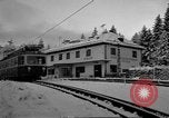 Image of Train at railroad Garmisch-Partenkirchen Germany, 1965, second 31 stock footage video 65675043205