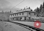 Image of Train at railroad Garmisch-Partenkirchen Germany, 1965, second 38 stock footage video 65675043205