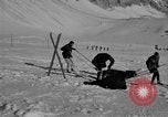 Image of Ski patrol personnel Garmisch-Partenkirchen Germany, 1965, second 6 stock footage video 65675043207