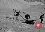 Image of Ski patrol personnel Garmisch-Partenkirchen Germany, 1965, second 8 stock footage video 65675043207