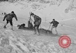 Image of Ski patrol personnel Garmisch-Partenkirchen Germany, 1965, second 39 stock footage video 65675043207