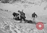 Image of Ski patrol personnel Garmisch-Partenkirchen Germany, 1965, second 44 stock footage video 65675043207