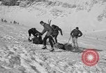 Image of Ski patrol personnel Garmisch-Partenkirchen Germany, 1965, second 47 stock footage video 65675043207