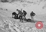 Image of Ski patrol personnel Garmisch-Partenkirchen Germany, 1965, second 48 stock footage video 65675043207