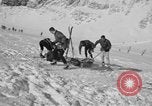 Image of Ski patrol personnel Garmisch-Partenkirchen Germany, 1965, second 53 stock footage video 65675043207