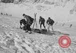 Image of Ski patrol personnel Garmisch-Partenkirchen Germany, 1965, second 54 stock footage video 65675043207
