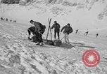 Image of Ski patrol personnel Garmisch-Partenkirchen Germany, 1965, second 56 stock footage video 65675043207