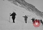 Image of Ski patrolmen Garmisch-Partenkirchen Germany, 1965, second 6 stock footage video 65675043208