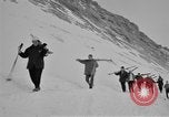 Image of Ski patrolmen Garmisch-Partenkirchen Germany, 1965, second 7 stock footage video 65675043208